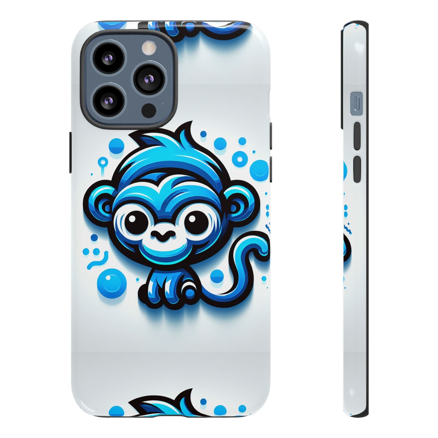 blue animal create 19 cartoon animal phone case with 3d wrap design shock absorption for smartphones compatible with iphone and android devices