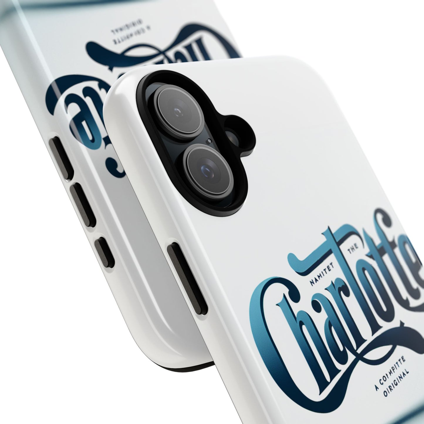 vibrant 3d wrap protective phone case in blue typography design for stylish smartphone accessories compatible with iphone 13, 14, 15 & 16 – all models including pro, pro max & plus