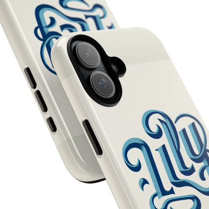 Name Lily Blue 3D Wrap Phone Case for Kids and Teens Shockproof Durable TPU Protective Cover with Vivid Anime and Comic Art Design