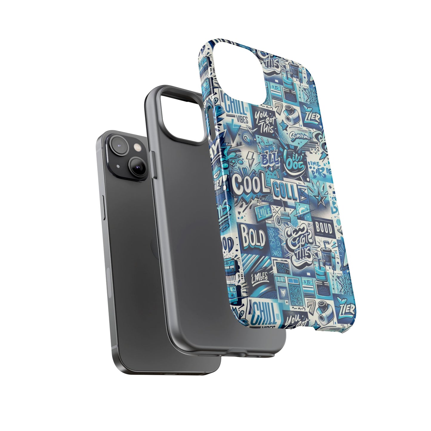 vibrant 3d graphic phone case with playful design for self-expression and stylish protection compatible with iphone 13, 14, 15 & 16 – all models including pro, pro max & plus