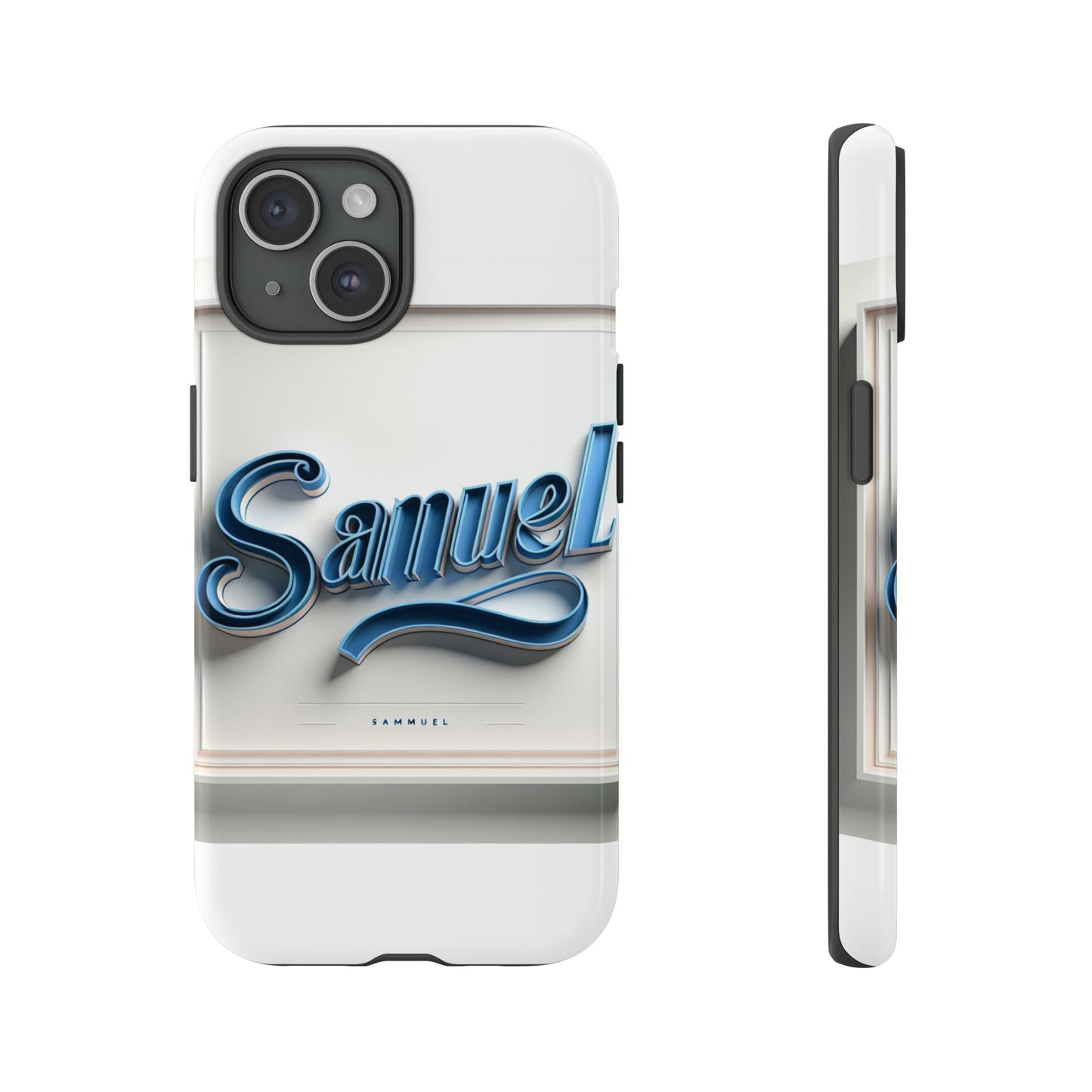 stylish blue 3d wrap protective phone case for smartphones – unique accessory for creative individuals compatible with iphone 13, 14, 15 & 16 – all models including pro, pro max & plus