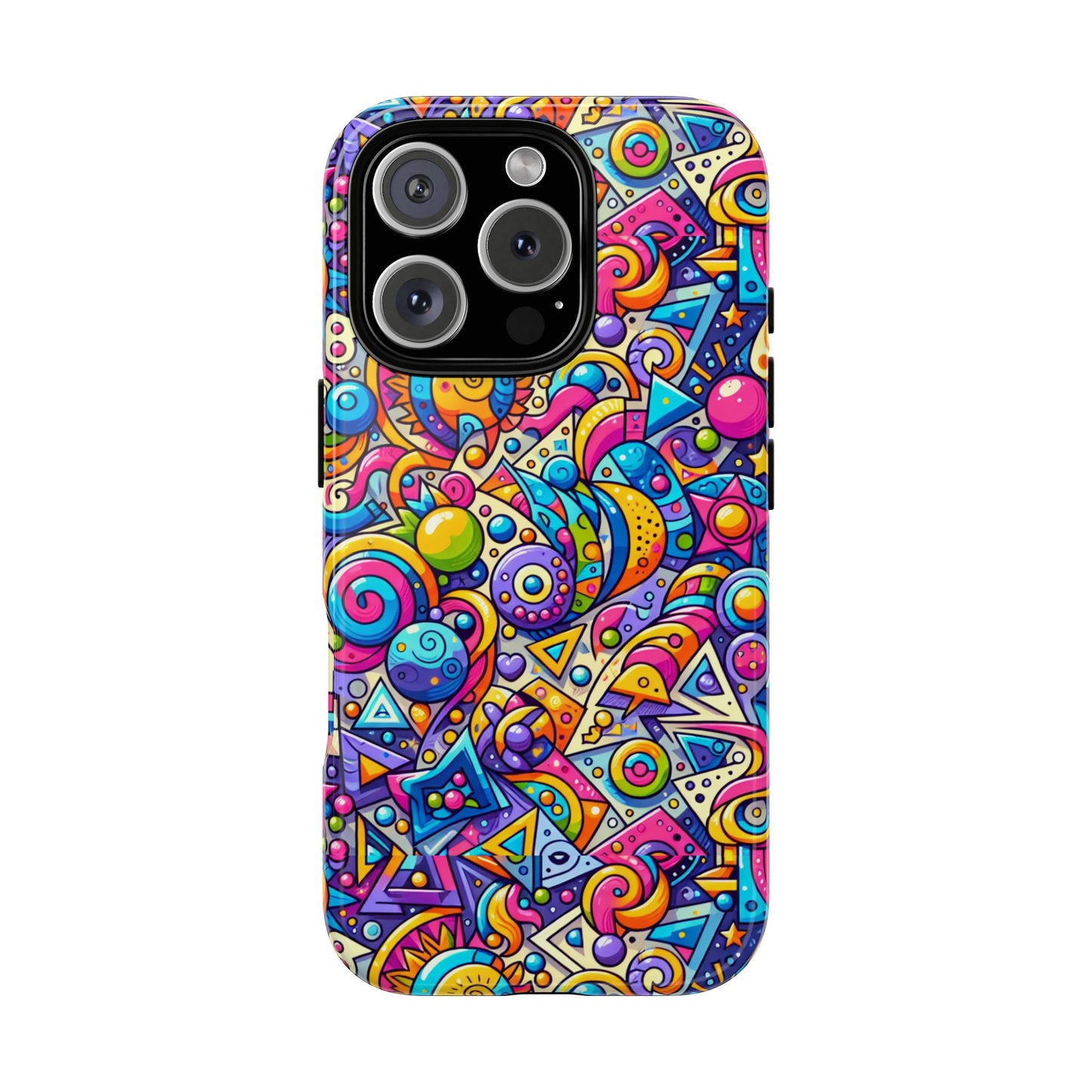 pattern image 7 vibrant protective phone case for anime and comic fans