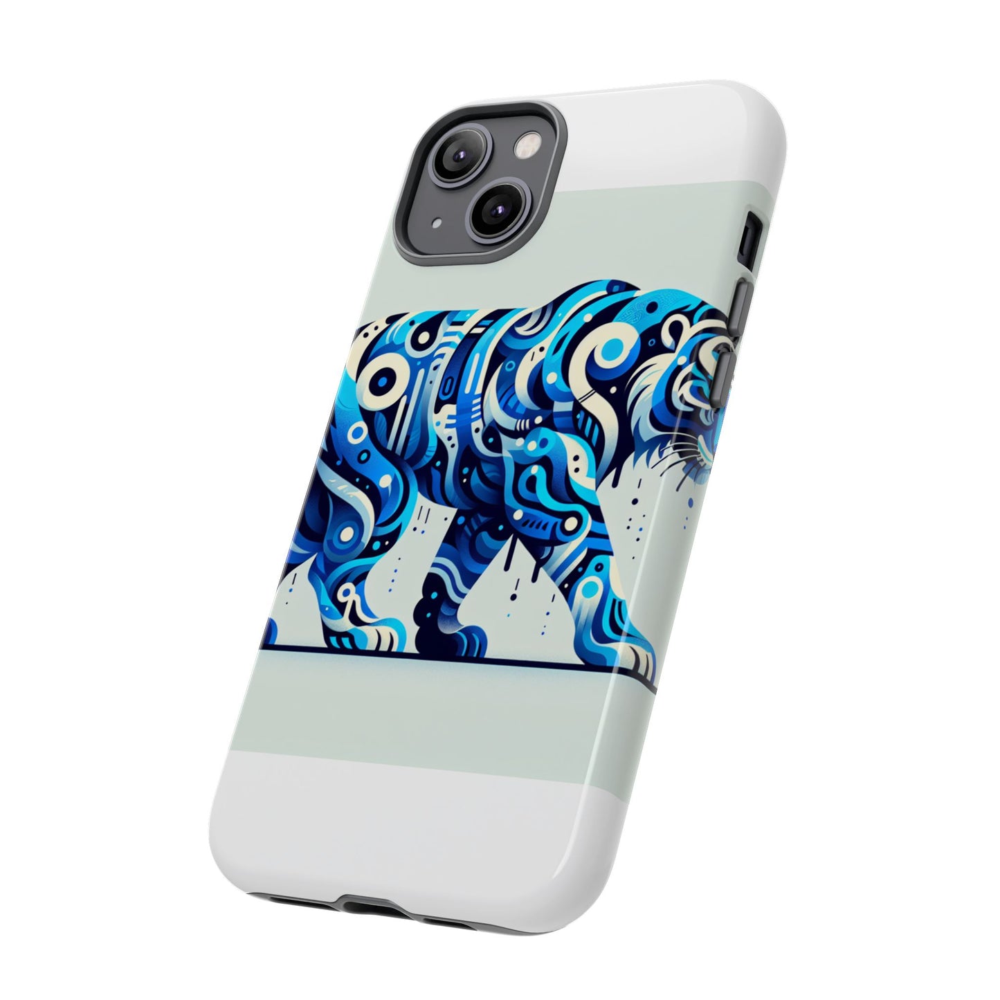 vibrant 3d wrap protective phone case with colourful tiger design stylish accessory for men and women compatible with iphone 13, 14, 15 & 16 – all models including pro, pro max & plus