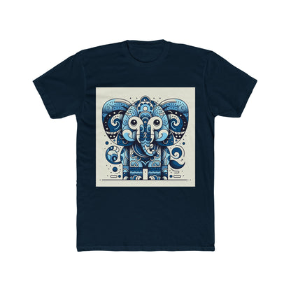 Animal Artwork Unisex T-Shirt – Blue Graphic Tee for Casual Comfort and Everyday Fashion Statement