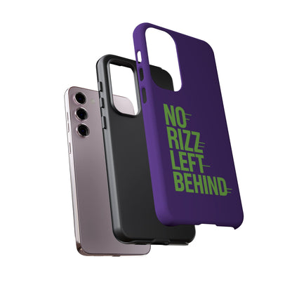 Tough Phone Case - No Rizz Left Behind - Durable, Stylish Protection for Active Lifestyles - Impact-Resistant, Dual Layer, Shock-Absorbing TPU - Perfect Gift for Tech Lovers