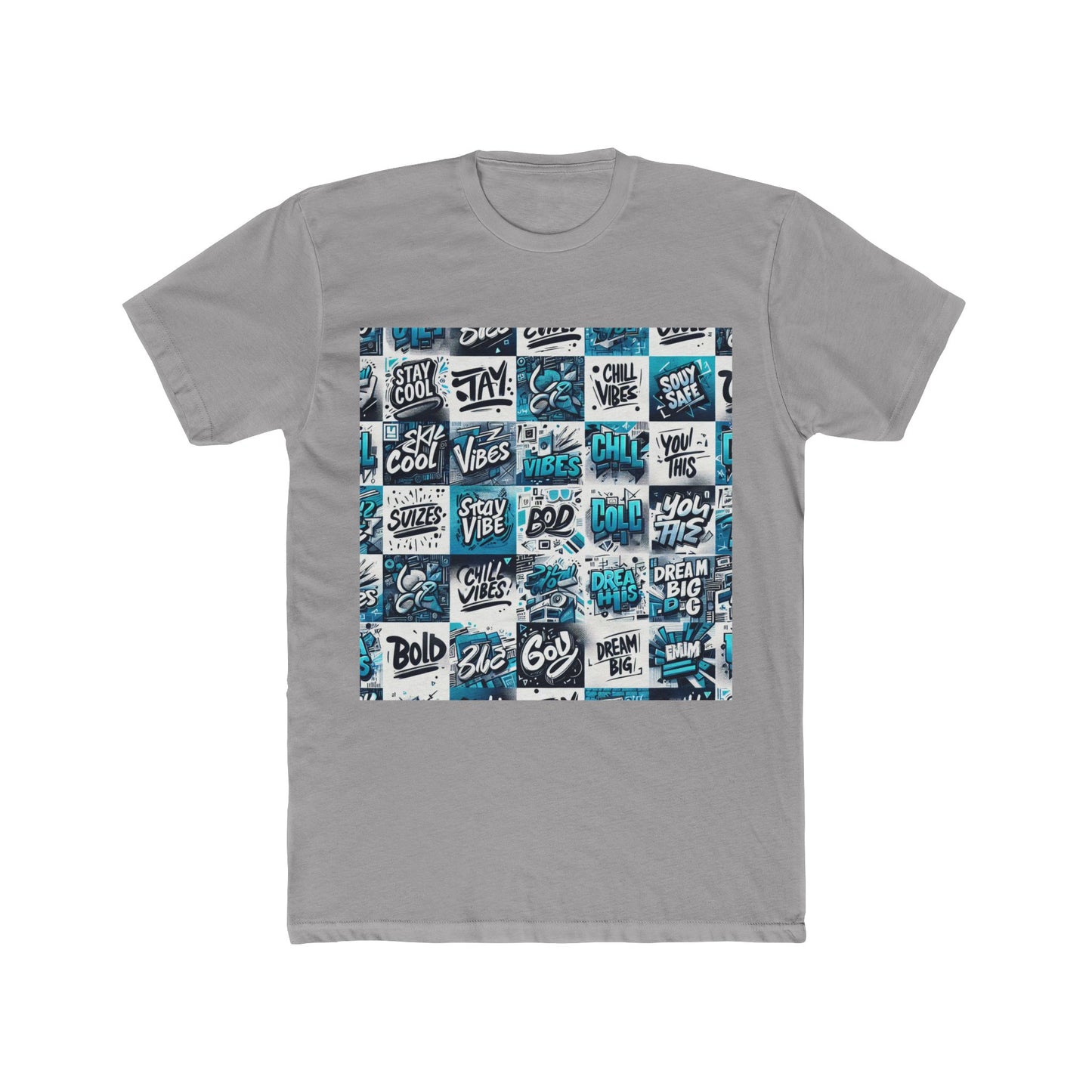 unisex t-shirt - aesthetic blue 1: timeless elegance in every stitch