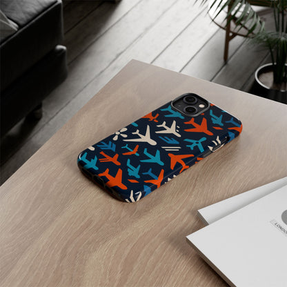 Vibrant Aviation Themed Protective Phone Case with 3D Wrap Design – Unique Style and Durable Protection – Compatible with iPhone 13, 14, 15 & 16 – All Models Including Pro, Pro Max & Plus