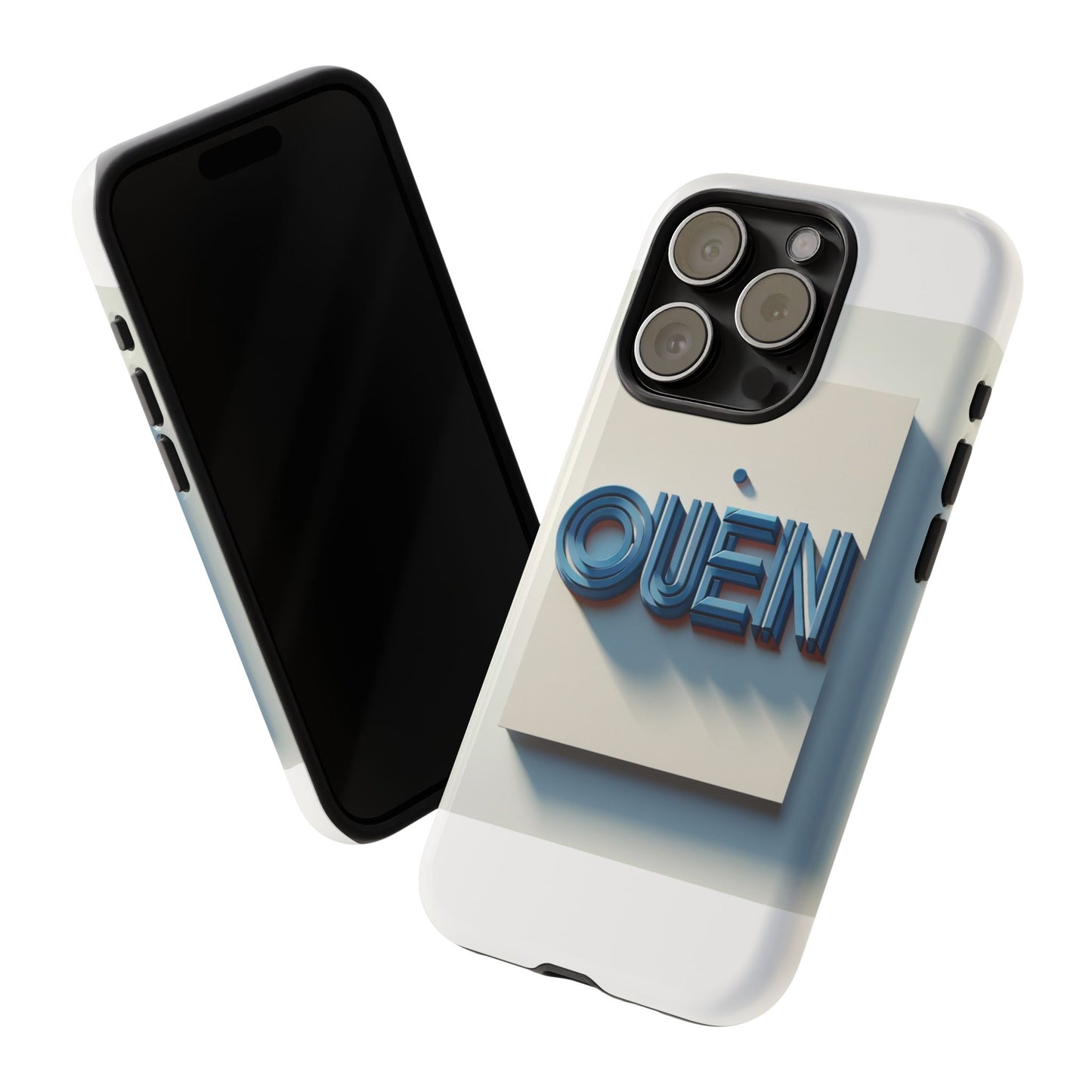 vibrant 3d textured phone case in blue for unique style and reliable protection compatible with iphone 13, 14, 15 & 16 – all models including pro, pro max & plus