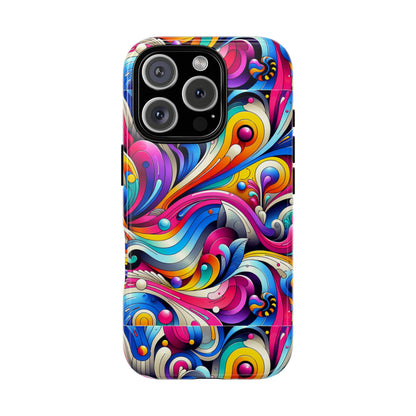 Pink Pattern Image 3 Phone Case with Vibrant 3D Wrap Design for Stylish Protection