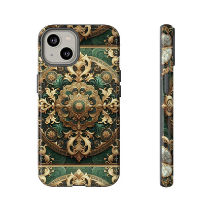 Pattern Image 2 Vibrant Comic Style Phone Case for Men and Women with Ornate Baroque Design Compatible with iPhone 13, 14, 15 & 16 – all models including Pro, Pro Max & Plus