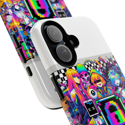 Rizzception Unlocked 3D Wrap Protective Phone Case for Anime Lovers, Durable Silicone Liner, UV Protected, Stylish Accessories for Smartphones