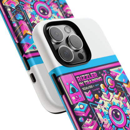 Rizzler In Training 3D Wrap Protective Phone Case for Anime Lovers