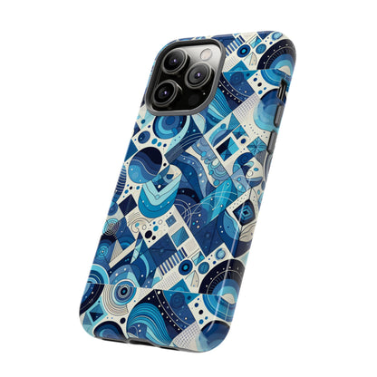 Pattern Image 2 Retro Anime Comic Phone Case for Men Women and Teens Compatible with iPhone 13, 14, 15 & 16 – All Models Including Pro, Pro Max & Plus