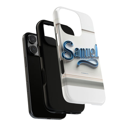 Stylish Blue 3D Wrap Protective Phone Case for Smartphones – Unique Accessory for Creative Individuals Compatible with iPhone 13, 14, 15 & 16 – all models including Pro, Pro Max & Plus