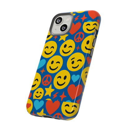 Vibrant 3D Emoji Protective Phone Case for Kids and Adults – Fun Multicolour Design for Stylish Protection Compatible with iPhone 13, 14, 15 & 16 – all models including Pro, Pro Max & Plus