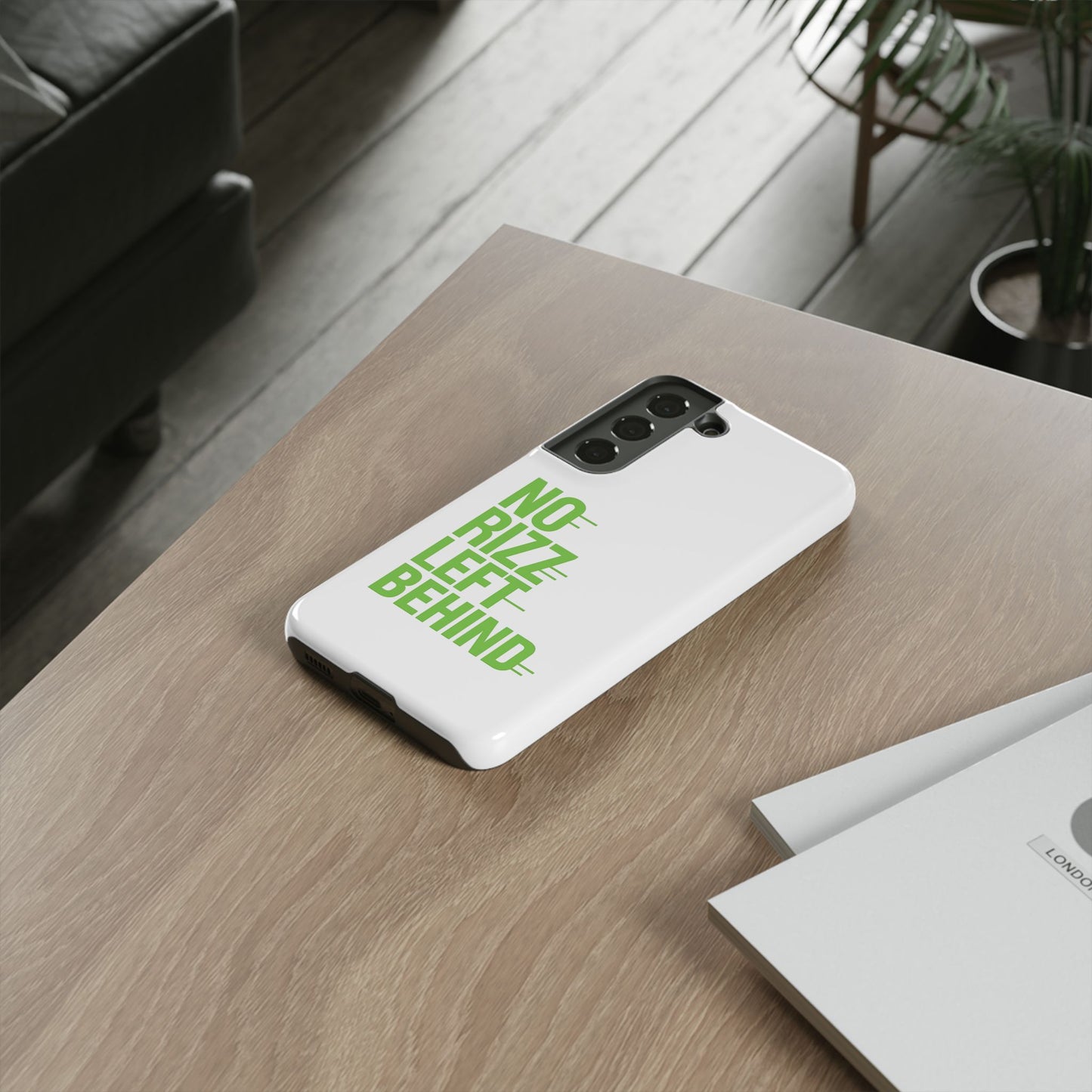 tough cases - no rizz left behind phone case for protection and style