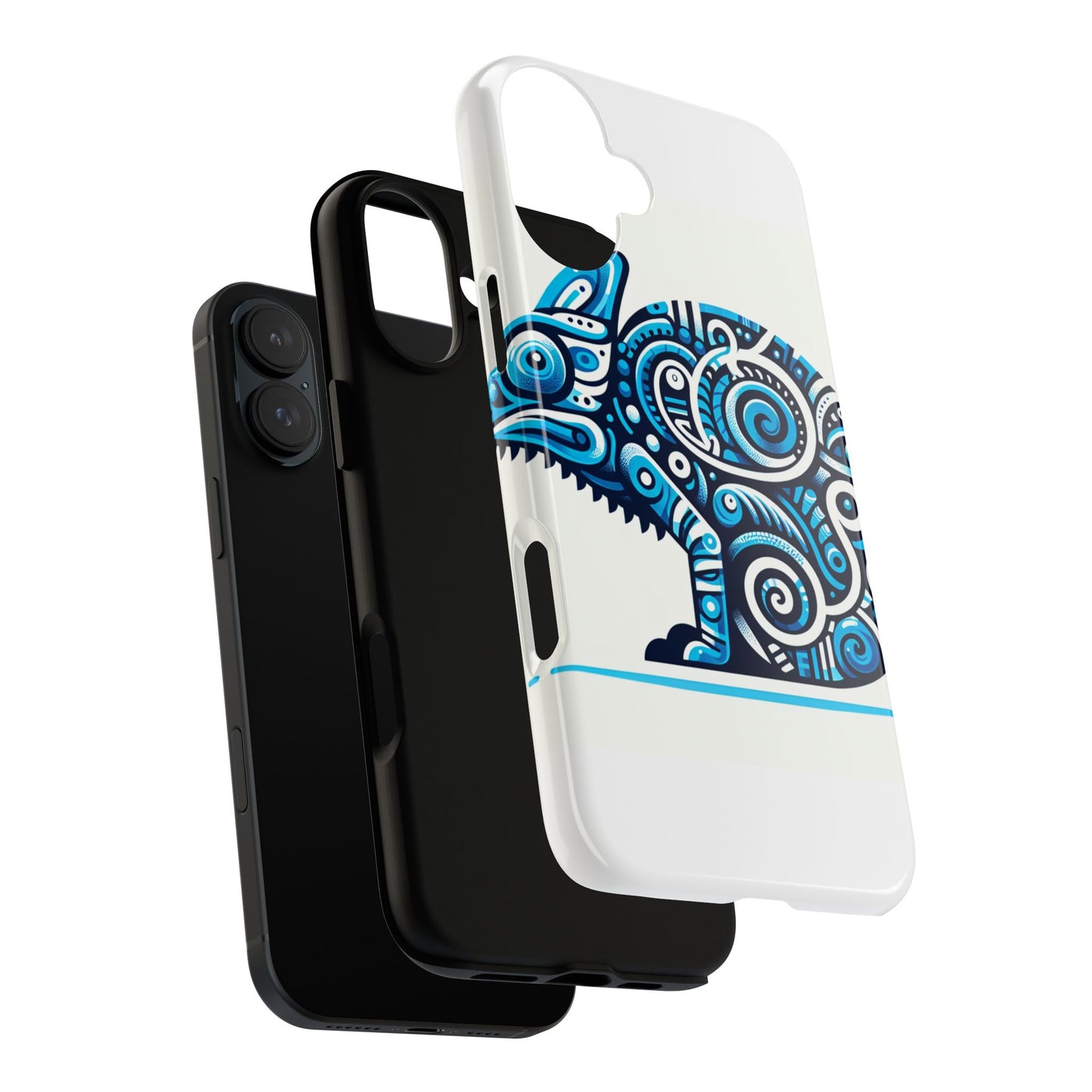 vibrant 3d chameleon design protective phone case for creative individuals stylish protection compatible with iphone 13, 14, 15 & 16 – all models including pro, pro max & plus