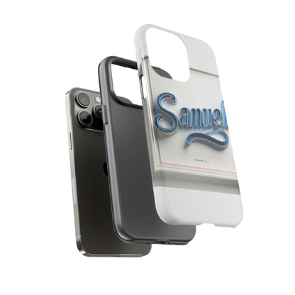 Stylish Blue 3D Wrap Protective Phone Case for Smartphones – Unique Accessory for Creative Individuals Compatible with iPhone 13, 14, 15 & 16 – all models including Pro, Pro Max & Plus