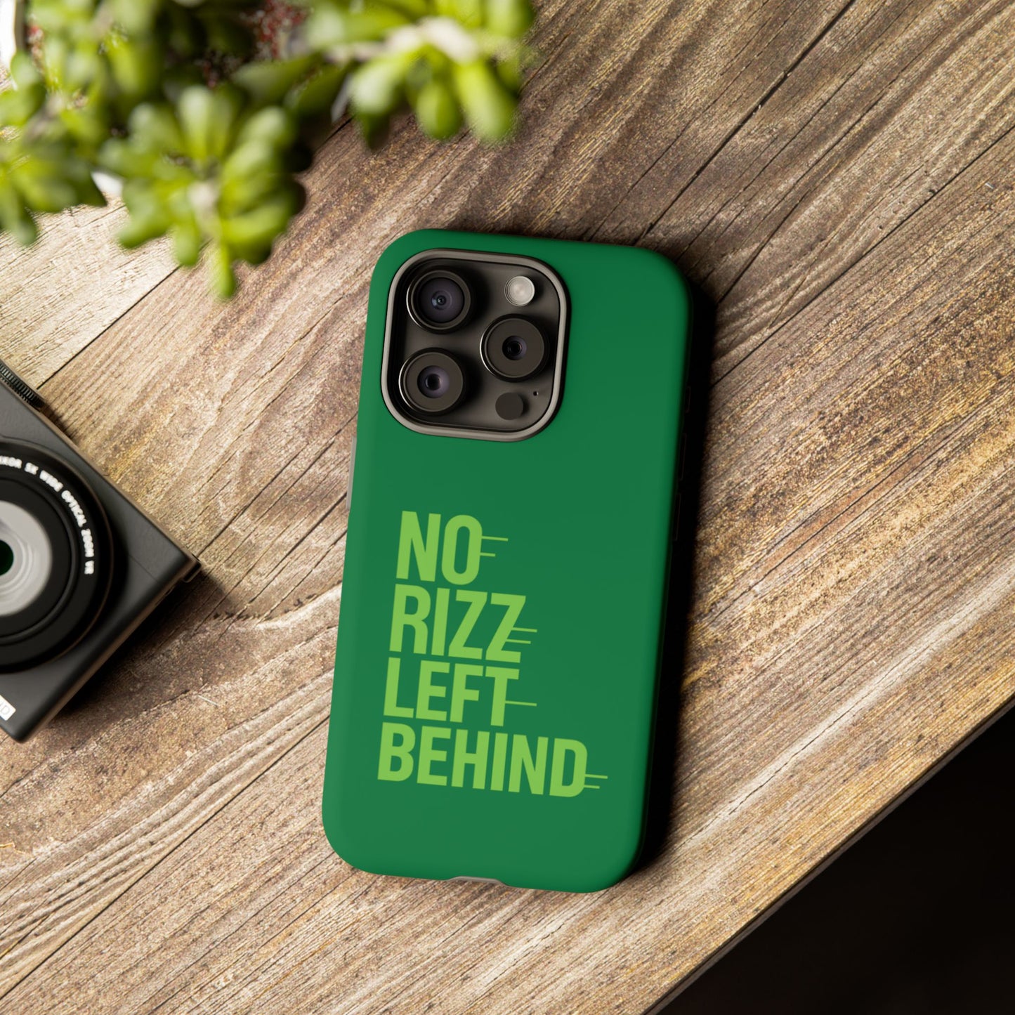 tough cases - no rizz left behind phone case for ultimate protection and style