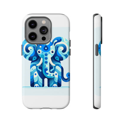 Vibrant 3D Protective Phone Case with Artistic Elephant Design for Unique Expression Compatible with iPhone 13, 14, 15 & 16 – All Models Including Pro, Pro Max & Plus