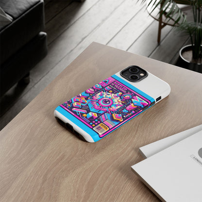 Rizzler In Training 3D Wrap Protective Phone Case for Anime Lovers