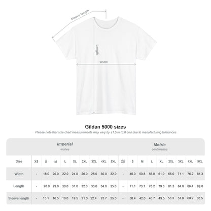 Unisex Heavy Cotton Tee - Pixel Sword Design for Gamers