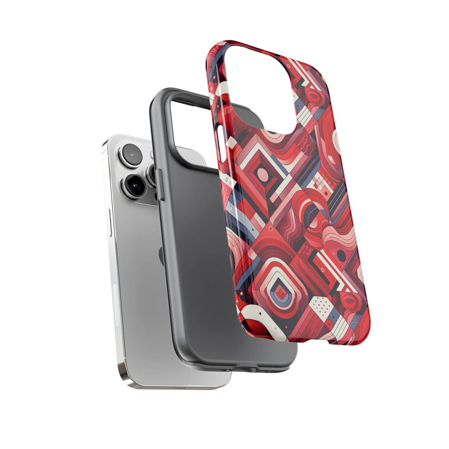 pattern image 4 vibrant shockproof phone case for anime and comic style protection