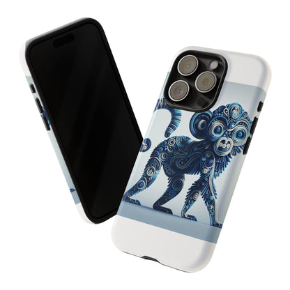 Vibrant 3D Wrap Protective Phone Case with Unique Monkey Design – Stylish Accessory for Men and Women Compatible with iPhone 13, 14, 15 & 16 – all models including Pro, Pro Max & Plus