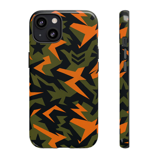 Military Camouflage 3D Wrap Protective Phone Case for Bold Expression and Unique Style Compatible with iPhone 13, 14, 15 & 16 – All Models Including Pro, Pro Max & Plus