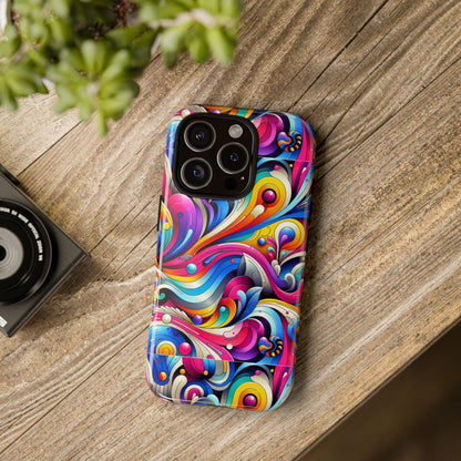 Pink Pattern Image 3 Phone Case with Vibrant 3D Wrap Design for Stylish Protection