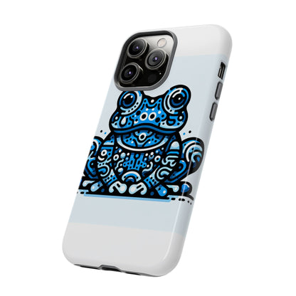 Vibrant 3D Blue Animal Print Protective Phone Case for Bold Individuals – Stylish Protection Compatible with iPhone 13, 14, 15 & 16 – All Models Including Pro, Pro Max & Plus