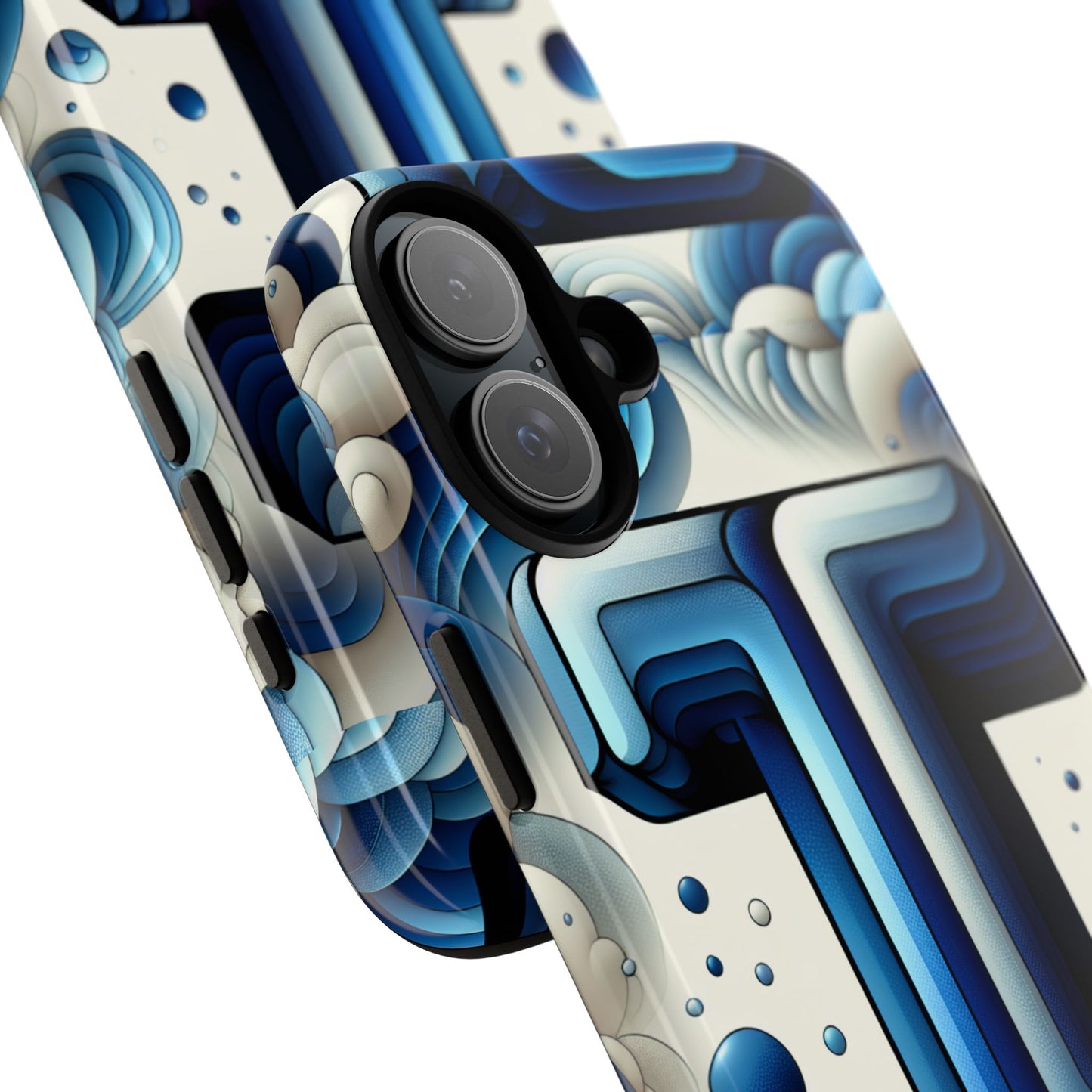 blue alphabet t phone case with 3d wrap design for kids and teens shockproof tpu cover with vivid colours and anime-inspired graphics