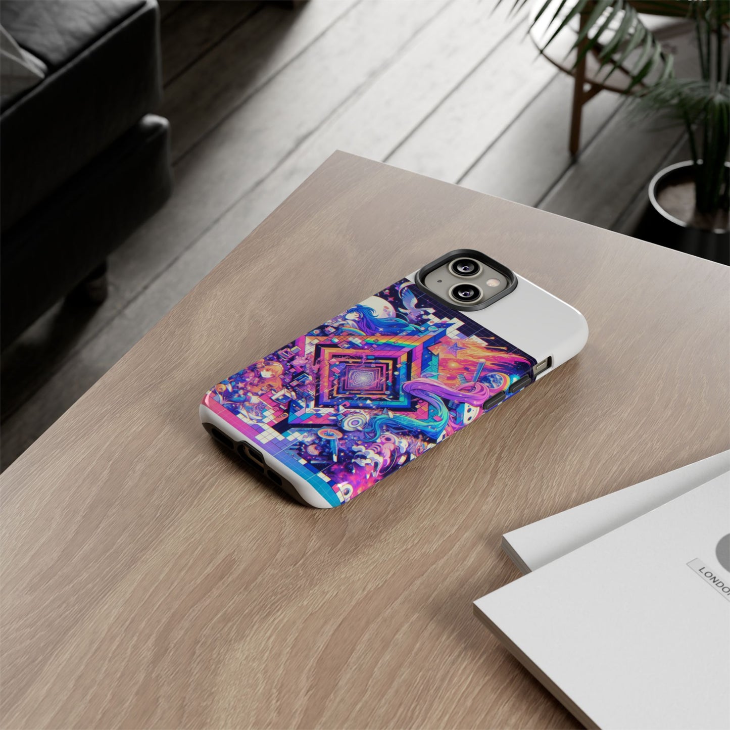 no cap just facts 3d wrap protective phone case for anime lovers, durable shock absorption, uv protected, stylish accessory for men and women