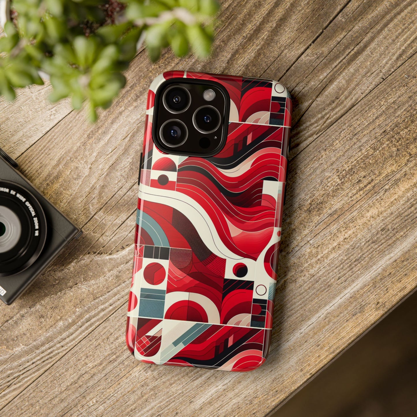 pattern image 2 vibrant shockproof phone case for anime and comic fans