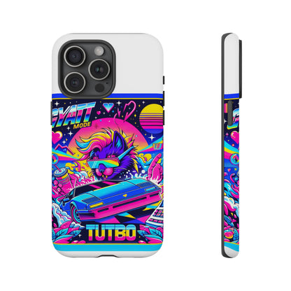 Gyatt Mode Turbo 3D Wrap Protective Phone Case for Anime Fans, Durable TPU Silicone, UV Protected, Shock Absorption, Glossy or Matte Finish, Unique Gift Idea