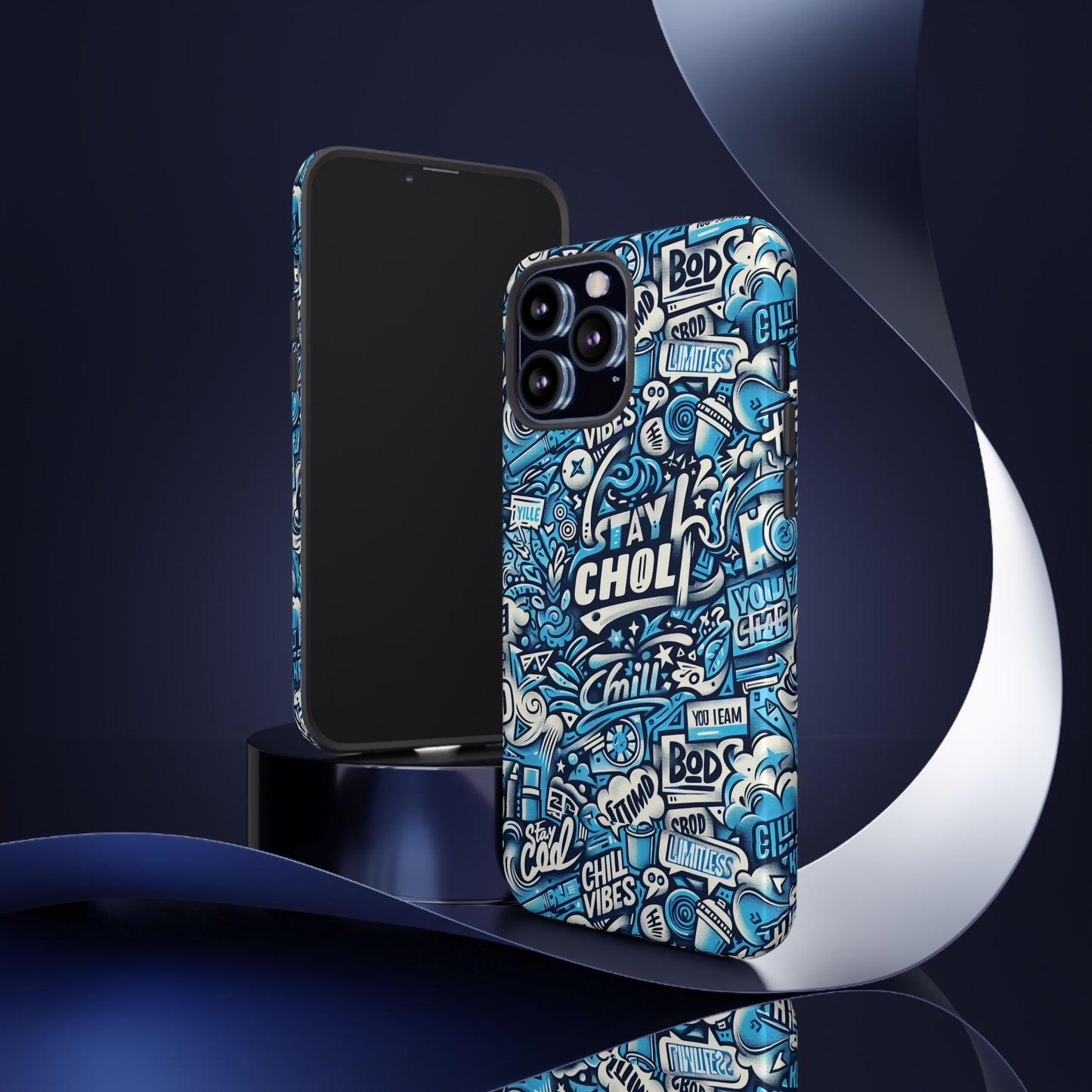 vibrant 3d graphic phone case with cool design for men and women – stylish protection compatible with iphone 13, 14, 15 & 16 – all models including pro, pro max & plus