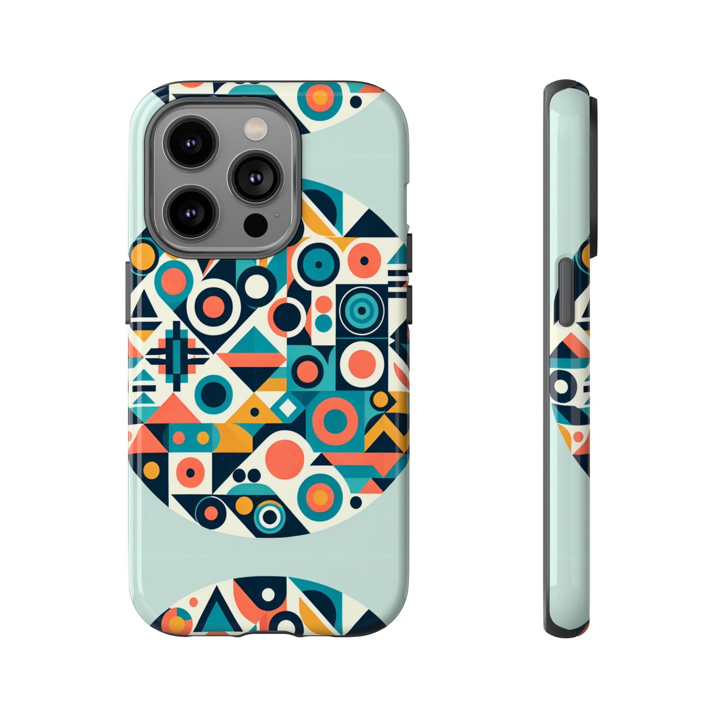 pattern image vibrant 3d anime comic phone case for men women