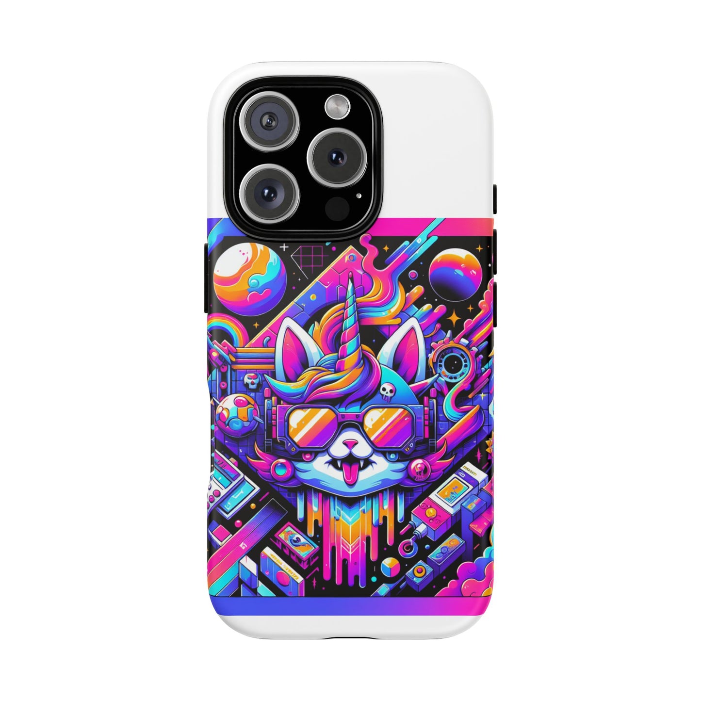 rizzed up and ready protective phone case for anime lovers