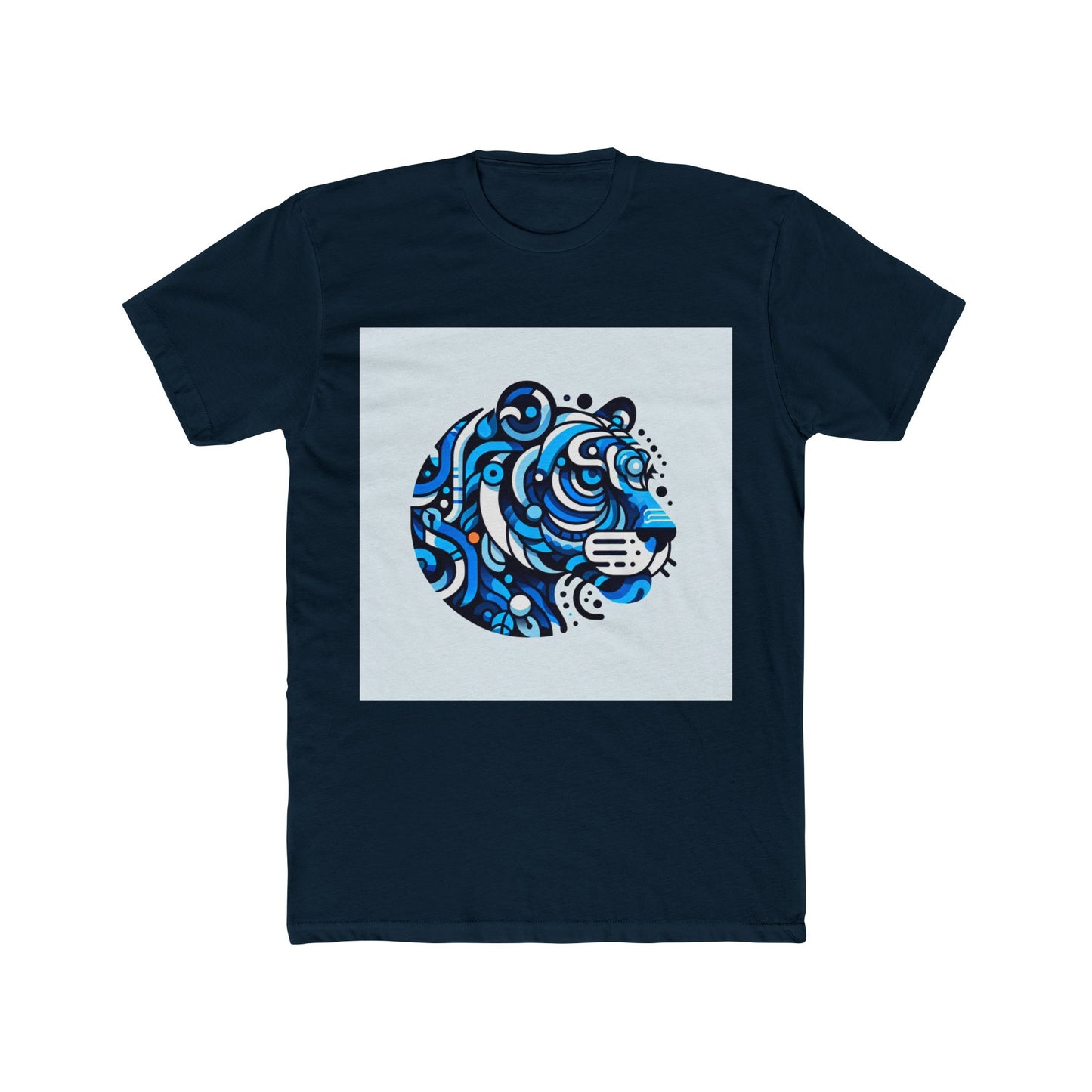 unisex t-shirt with blue animal graphic – trendy 22 design, stylish & comfortable tee for fashion-forward men & women