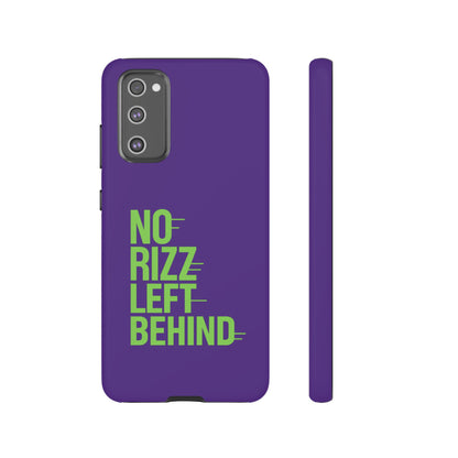 Tough Phone Case - No Rizz Left Behind - Durable, Stylish Protection for Active Lifestyles - Impact-Resistant, Dual Layer, Shock-Absorbing TPU - Perfect Gift for Tech Lovers