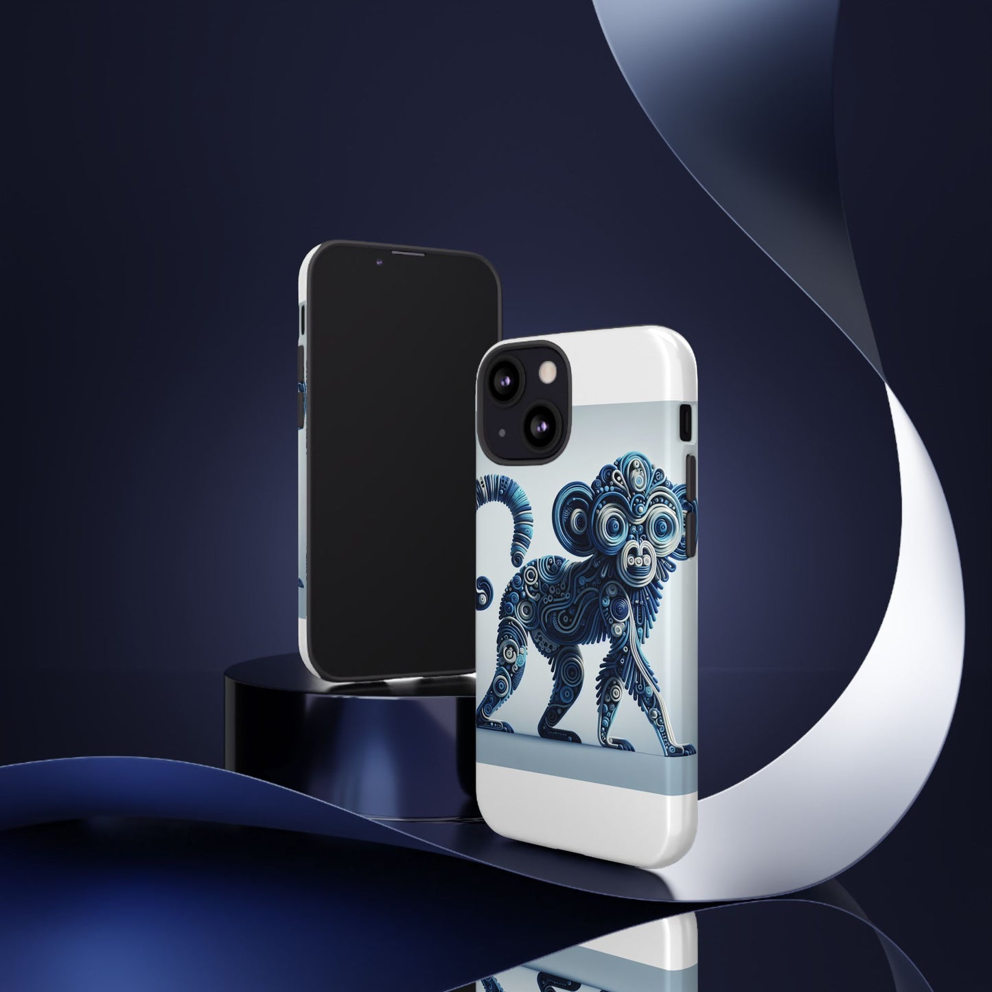 vibrant 3d wrap protective phone case with unique monkey design – stylish accessory for men and women compatible with iphone 13, 14, 15 & 16 – all models including pro, pro max & plus