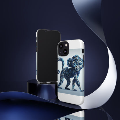 Vibrant 3D Wrap Protective Phone Case with Unique Monkey Design – Stylish Accessory for Men and Women Compatible with iPhone 13, 14, 15 & 16 – all models including Pro, Pro Max & Plus