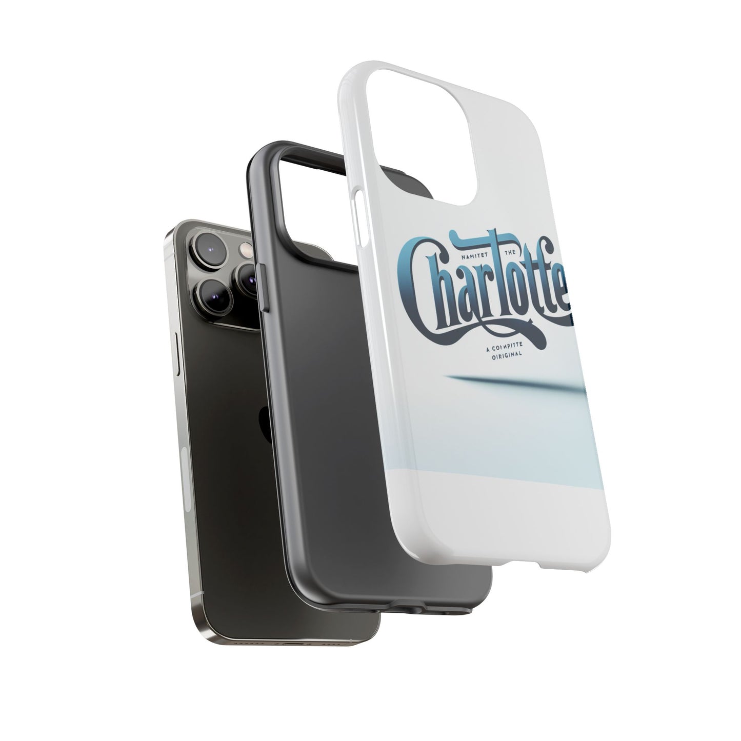 vibrant 3d wrap protective phone case in blue typography design for stylish smartphone accessories compatible with iphone 13, 14, 15 & 16 – all models including pro, pro max & plus