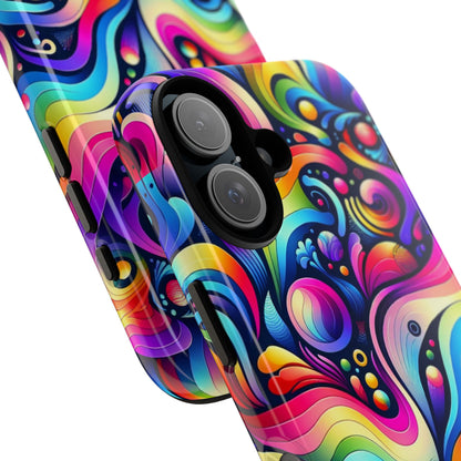 Pink Pattern Image 1 Vibrant 3D Phone Case for Stylish Protection