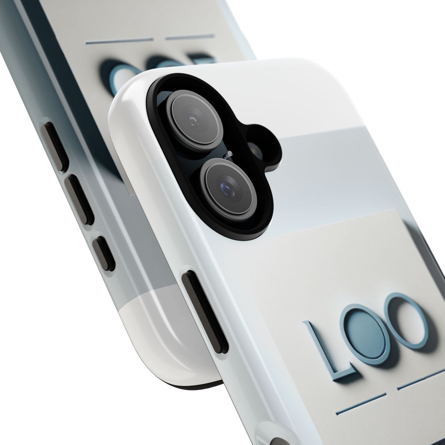 3d wrap protective phone case in blue with modern design for stylish protection compatible with iphone 13, 14, 15 & 16 – all models including pro, pro max & plus