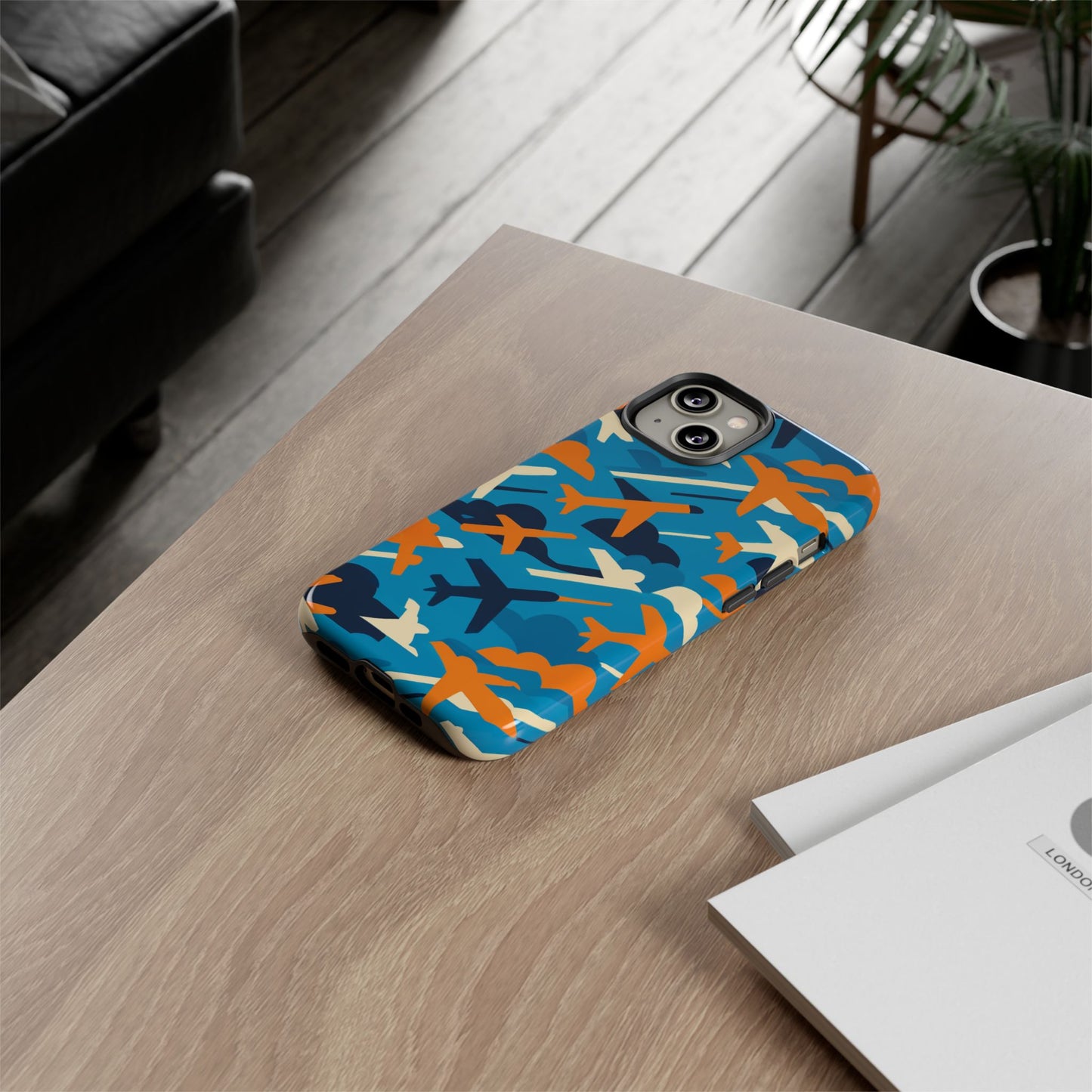 vibrant aviation-themed protective phone case with 3d wrap design – stylish accessory for self-expression – compatible with iphone 13, 14, 15 & 16 – all models including pro, pro max & plus
