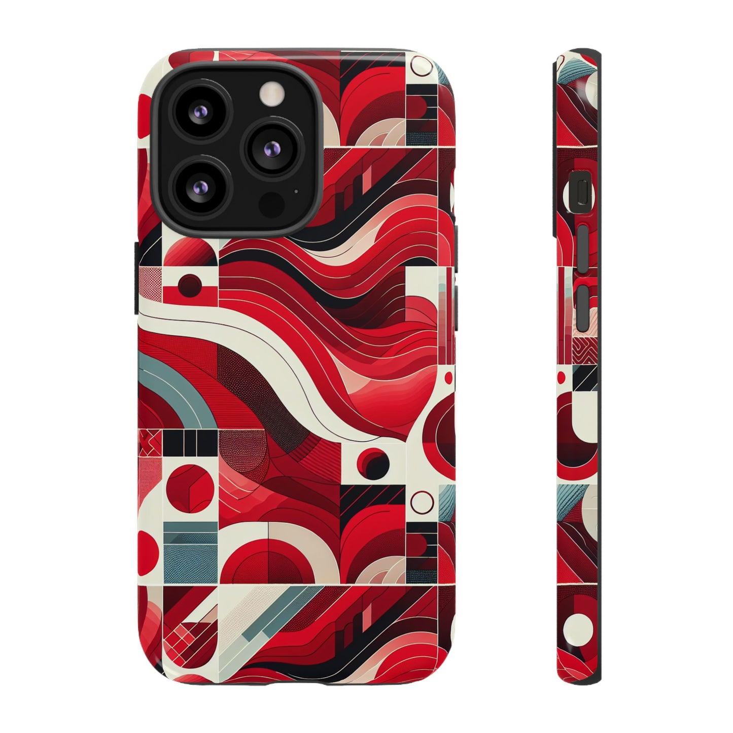 pattern image 2 vibrant shockproof phone case for anime and comic fans