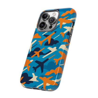 Vibrant Aviation-Themed Protective Phone Case with 3D Wrap Design – Stylish Accessory for Self-Expression – Compatible with iPhone 13, 14, 15 & 16 – all models including Pro, Pro Max & Plus