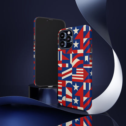 Vibrant Geometric 3D Wrap Protective Phone Case for Stylish Expression Compatible with iPhone 13, 14, 15 & 16 – All Models Including Pro, Pro Max & Plus