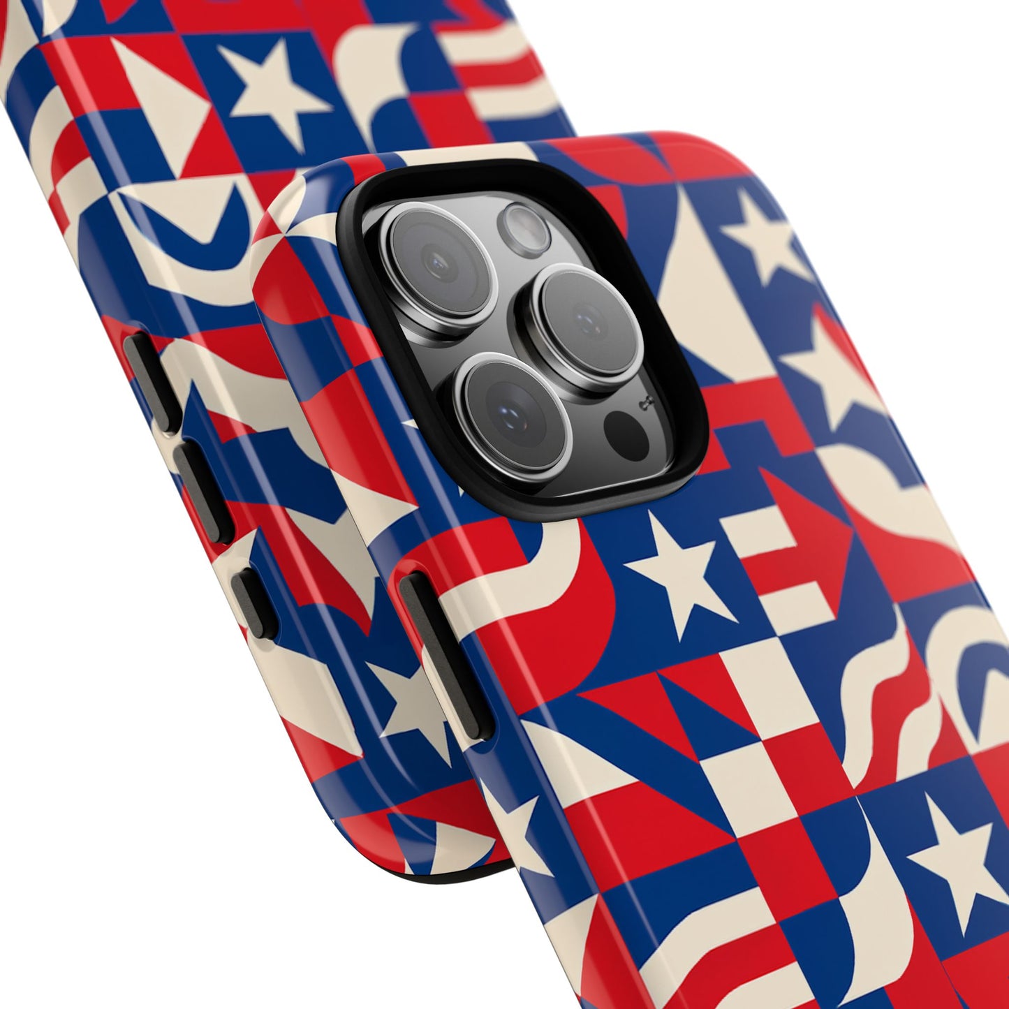 vibrant geometric 3d wrap protective phone case in multicolour design for stylish protection - ideal for men and women, compatible with iphone 13, 14, 15 & 16 – all models including pro, pro max & plus